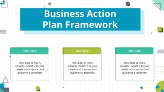 Business Action Plan Framework Ppt PowerPoint Presentation Show Outfit PDF