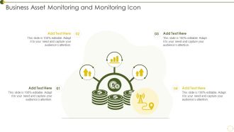 Business Asset Monitoring And Monitoring Icon Microsoft PDF