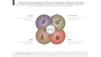 Business Development Process Analysis Diagram Sample