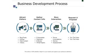 Business Development Process Ppt PowerPoint Presentation Portfolio Slides