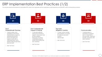 Business ERP Software ERP Implementation Best Practices Structure PDF