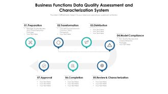 Business Functions Data Quality Assessment And Characterization System Ppt PowerPoint Presentation Gallery Files PDF