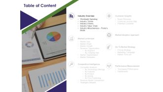 Business Intelligence Report Table Of Content Overview Ppt Pictures Background Image PDF