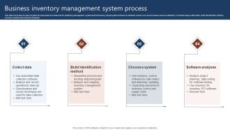 Business Inventory Management System Process Topics PDF