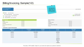 Business Management Billing Invoicing Sample Ppt File Mockup PDF