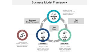 Business Model Framework Ppt PowerPoint Presentation Show Example Cpb