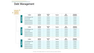Business Operations Assessment Debt Management Ppt Inspiration File Formats PDF