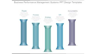 Business Performance Management Systems Ppt Design Templates