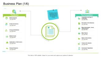 Business Plan Market Ppt Infographics Slide Portrait PDF