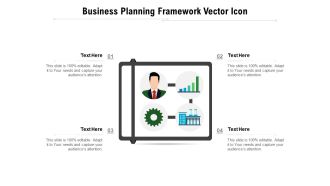 Business Planning Framework Vector Icon Ppt PowerPoint Presentation File Graphics Tutorials PDF