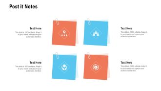 Business Portfolio For Event Management Enterprise Post It Notes Formats PDF