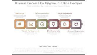 Business Process Flow Diagram Ppt Slide Examples