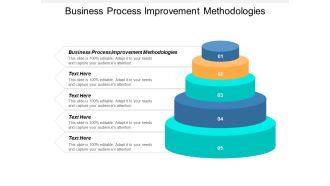 Business Process Improvement Methodologies Ppt PowerPoint Presentation Gallery Backgrounds Cpb