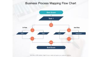 Business Process Mapping Flow Chart Ppt PowerPoint Presentation Professional Templates