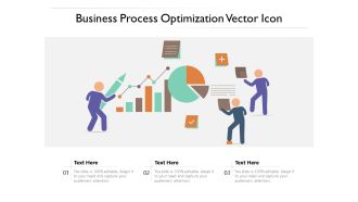 Business Process Optimization Vector Icon Ppt PowerPoint Presentation Gallery Backgrounds PDF
