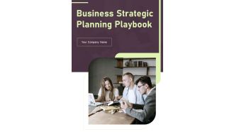 Business Strategic Planning Playbook Template