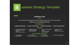 Business Strategy Template Ppt PowerPoint Presentation File Slideshow