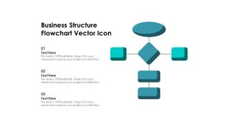 Business Structure Flowchart Vector Icon Ppt PowerPoint Presentation Ideas Clipart PDF