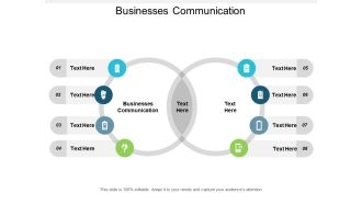 Businesses Communication Ppt Powerpoint Presentation Inspiration Example Cpb