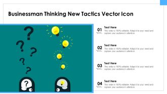 Businessman Thinking New Tactics Vector Icon Ppt PowerPoint Presentation File Model PDF