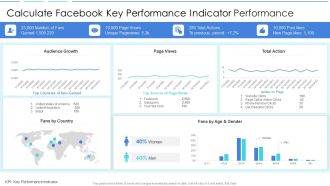 Calculate Facebook Key Performance Indicator Performance Sample PDF