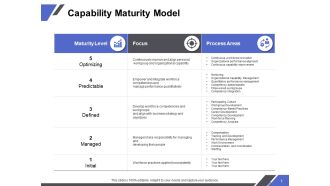 Capability Maturity Model Predictable Ppt PowerPoint Presentation Styles Designs Download