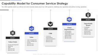 Capability Model For Consumer Service Strategy Microsoft PDF