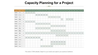 Capacity Planning For A Project Ppt PowerPoint Presentation Styles Influencers