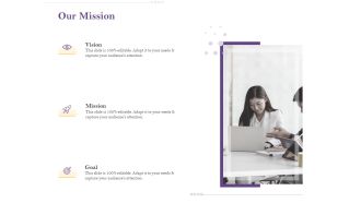 Capital Consumption Adjustment Our Mission Ppt File Example PDF