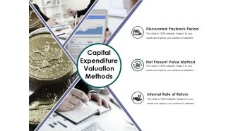 Capital Expenditure Valuation Methods Ppt PowerPoint Presentation Slides Grid