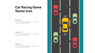 Car Racing Game Vector Icon Ppt PowerPoint Presentation Icon Show PDF
