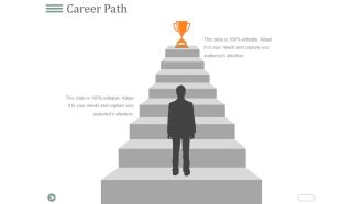 Career Path Template 2 Ppt PowerPoint Presentation Outline Example Topics