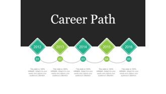 Career Path Template 2 Ppt PowerPoint Presentation Summary Professional