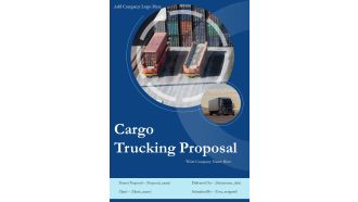 Cargo Trucking Proposal Example Document Report Doc Pdf Ppt