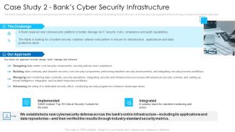 Case Study 2 Banks Cyber Security Infrastructure Topics PDF
