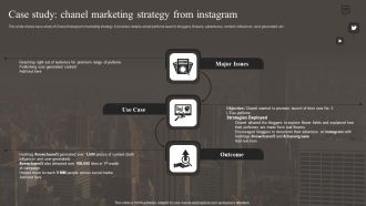 Case Study Chanel Marketing Strategy From Instagram Graphics PDF