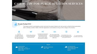 Case Study For Public Relation Services Ppt PowerPoint Presentation Gallery Picture