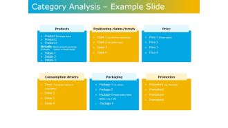 Category Analysis Example Slide Ppt PowerPoint Presentation Outline Example