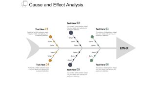 Cause And Effect Analysis Ppt Powerpoint Presentation Outline Graphics Design
