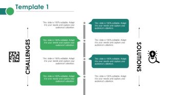 Challenges And Solutions 1 Ppt PowerPoint Presentation Visual Aids Files