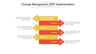 Change Management ERP Implementation Ppt PowerPoint Presentation Slides Elements Cpb