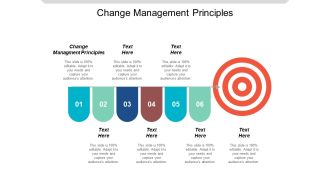 Change Management Principles Ppt Powerpoint Presentation Inspiration Graphics Cpb