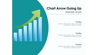 Chart Arrow Going Up Vector Icon Ppt PowerPoint Presentation Infographic Template Ideas