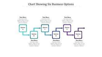Chart Showing Six Business Options Ppt PowerPoint Presentation File Slideshow PDF