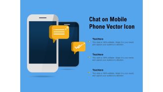 Chat On Mobile Phone Vector Icon Ppt PowerPoint Presentation Inspiration Show PDF