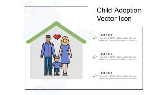 Child Adoption Vector Icon Ppt PowerPoint Presentation Summary Skills PDF