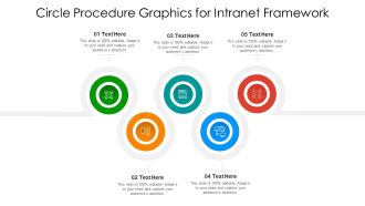 Circle Procedure Graphics For Intranet Framework Ppt Gallery PDF