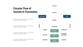 Circular Flow Of Income In Economics Ppt PowerPoint Presentation Professional Layouts