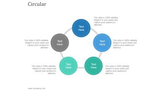 Circular Ppt PowerPoint Presentation Deck
