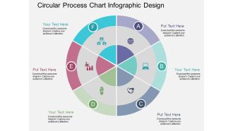 Circular Process Chart Infographic Design Powerpoint Template